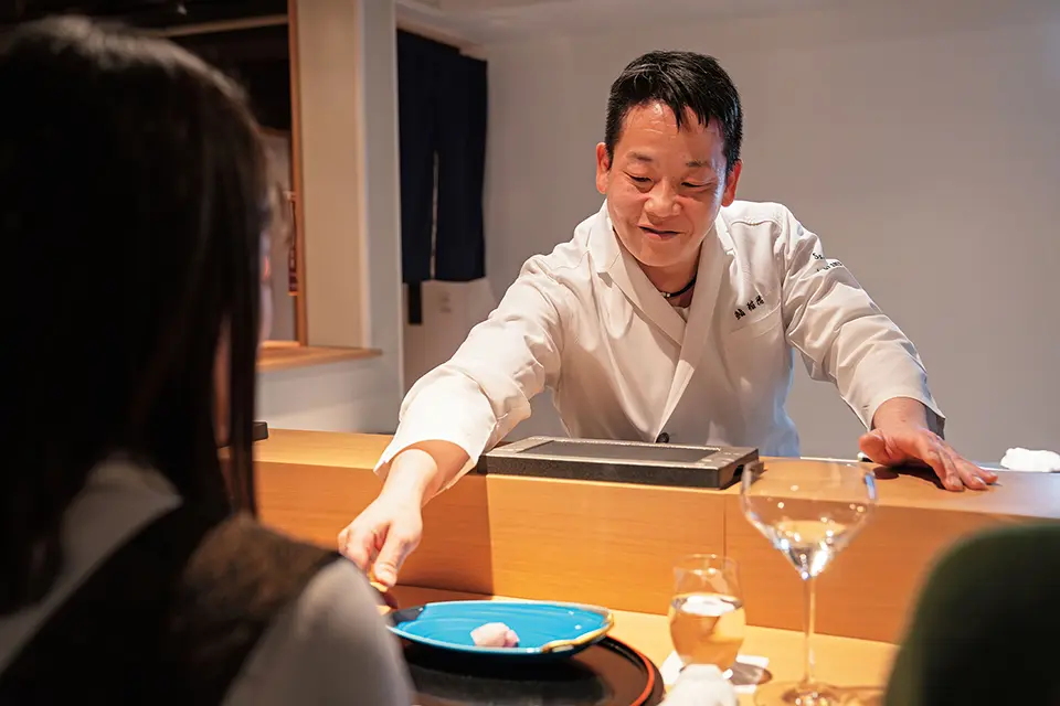 鮨稲穂店主 三原美穂さん