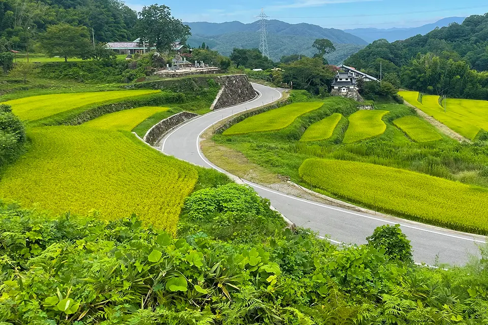 三次市の自然豊かな風景