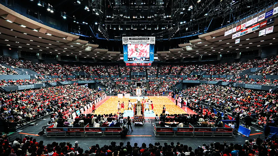 ドラゴンフライズ試合会場