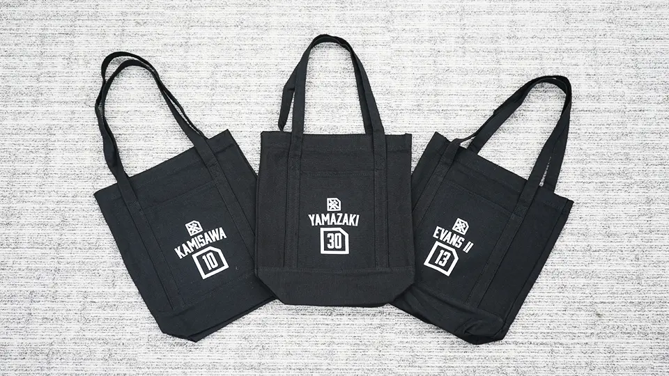 ドラゴンフライズオリジナルトートバッグ