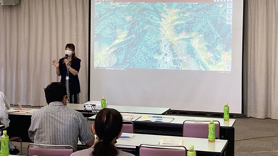 防災DX講習会の様子