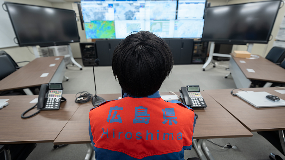 念願だった防災職に就いた郷田さん