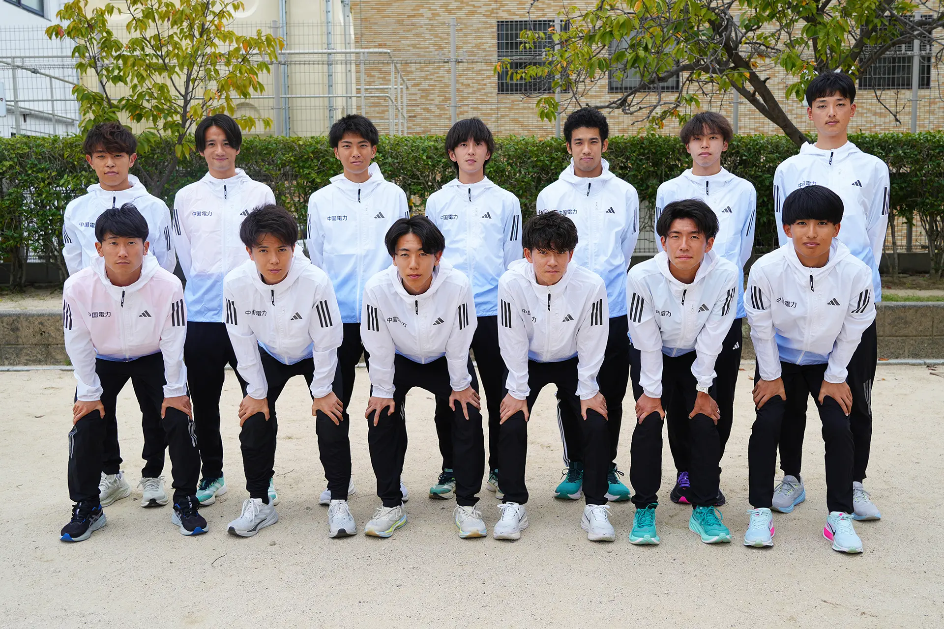 中国電力陸上競技部 集合写真