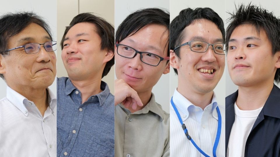 5名のメンバー