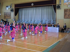 尾道市立高須小学校の訪問風景2