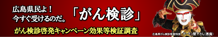 がん検診啓発キャンペーン効果等検証結果