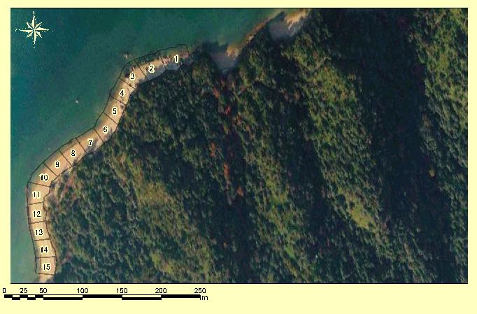 上室浜地区ブロック図