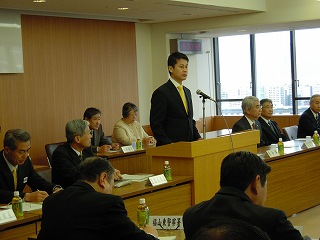 年頭の警察署長会議に出席写真2