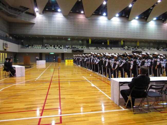 第71回国民体育大会結団・壮行式の写真 T:X議会事務局議会事務局秘書課HP用写真H28年度H28年9月