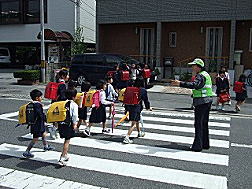 見守り活動の様子