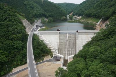 庄原ダム（航空写真）