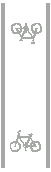 自転車マークの道路標識