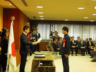 広島県体育・スポーツ知事表彰式１