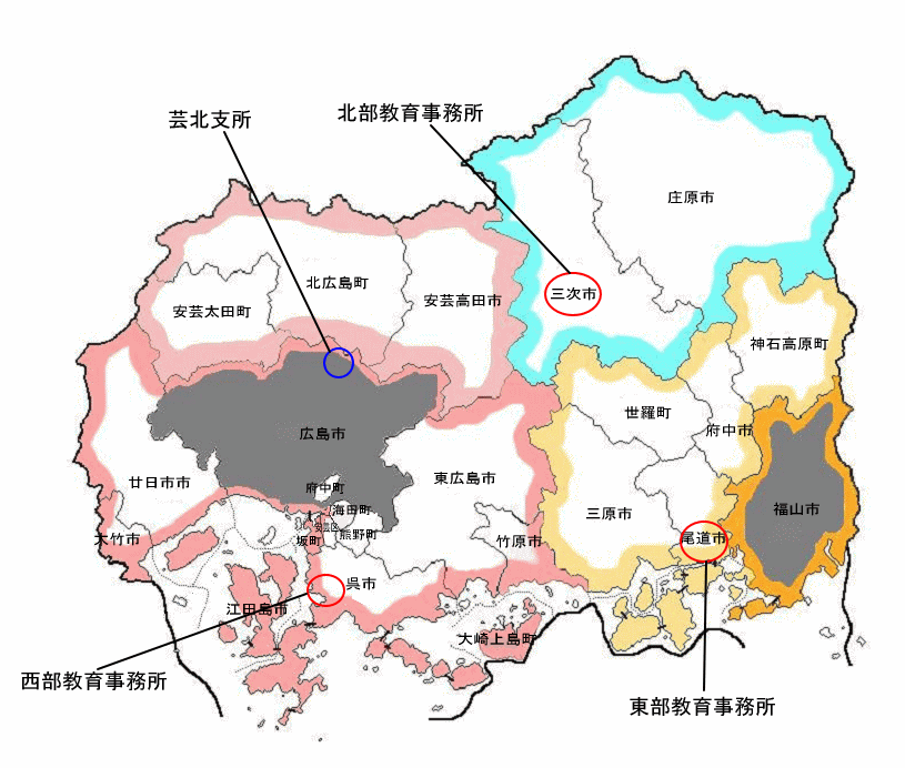 事務所所在地の地図