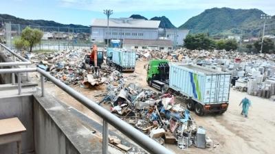 0721三原市 (旧)船木小仮置場からの搬出