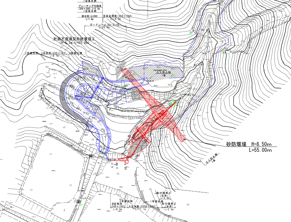 下大内原　平面図