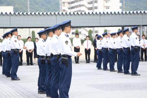 点検教練の授業