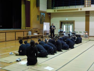 昭和63年加計災害の体験談の様子