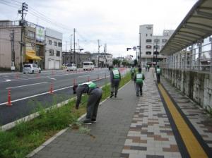 ８月３０日の活動時の写真。