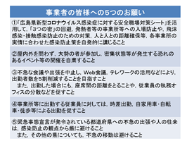 県民の皆様へ7つのお願い２