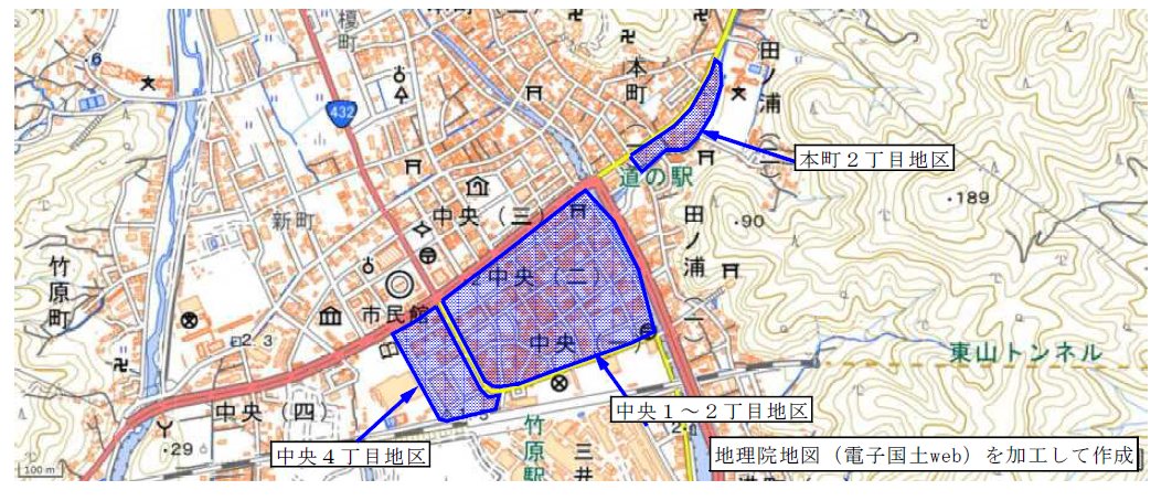 中央１～２丁目地区