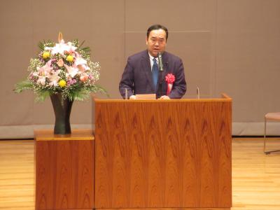 佐伯森林組合合併５０周年記念式典議長あいさつ