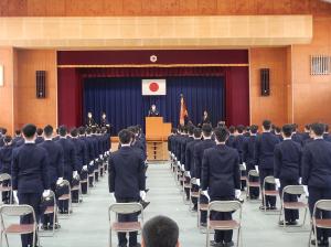 入校式の写真
