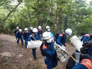 登山訓練の写真
