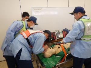 総合シミュレーション訓練の写真(2)