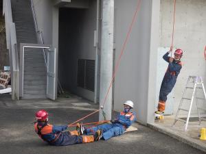 確保要領の写真