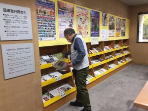 図書ボランティア活動風景