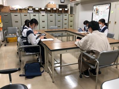 福山暁の星中学校職場体験２