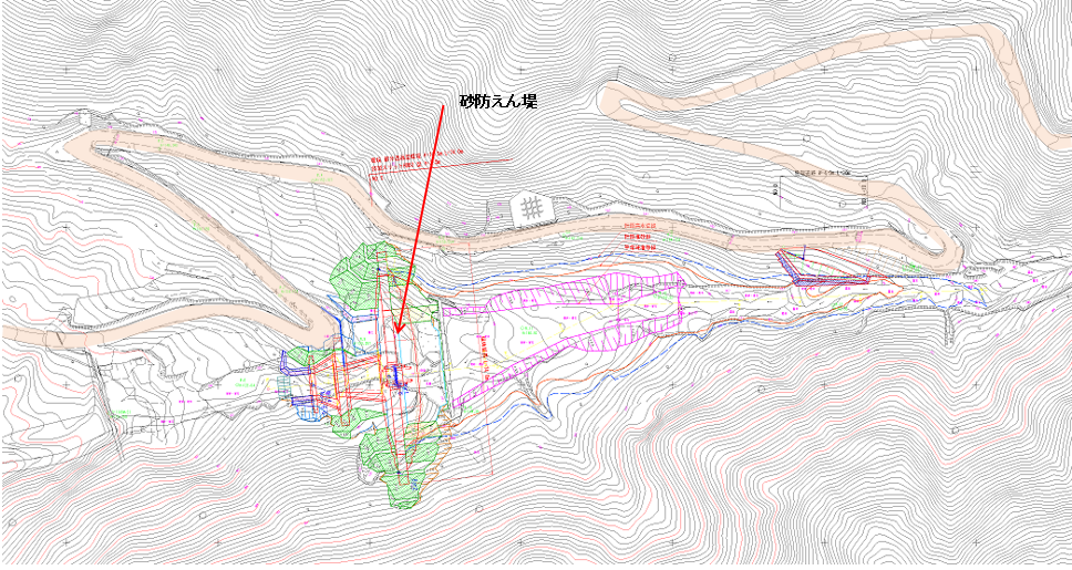 賀茂川支川９　平面図