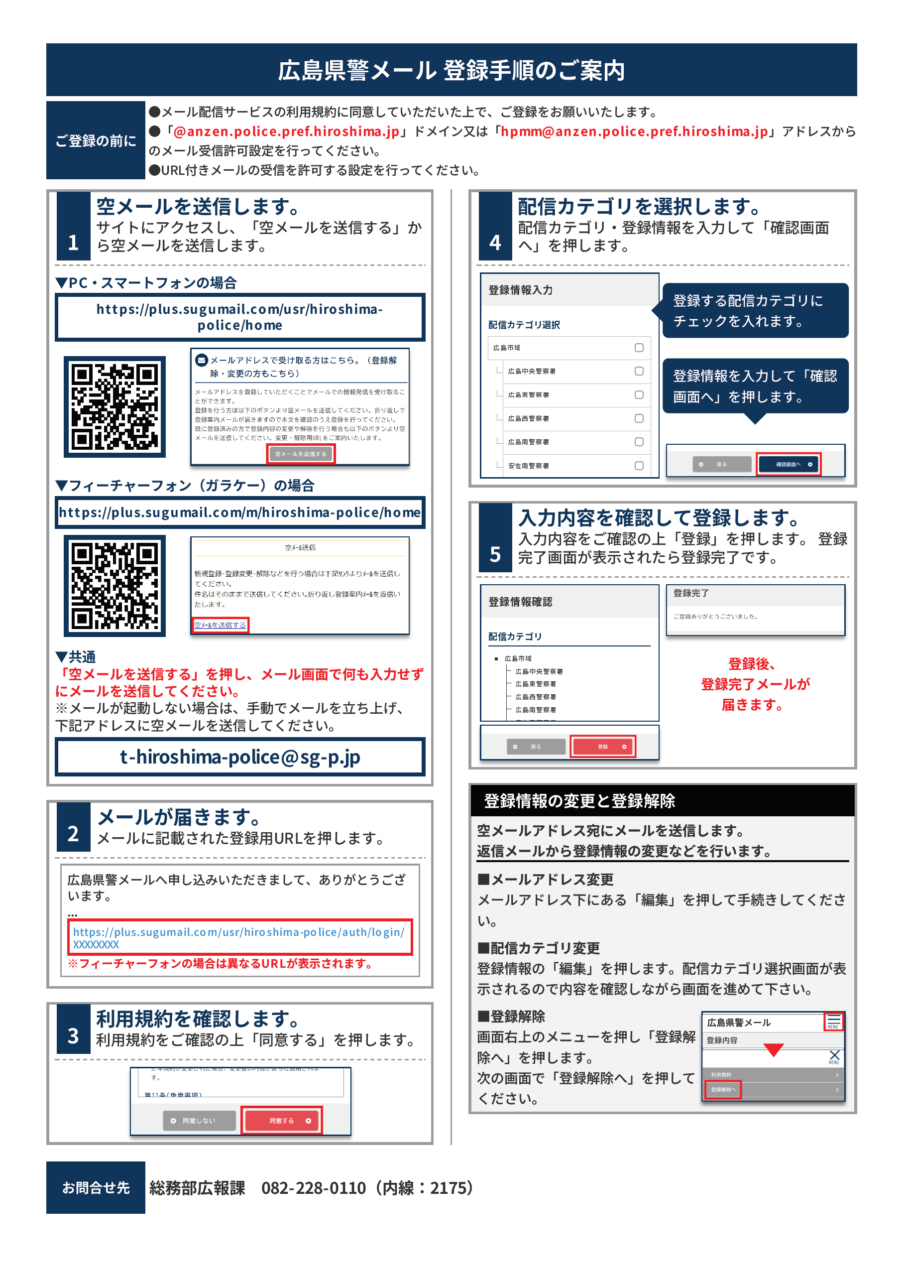 登録方法等のご案内