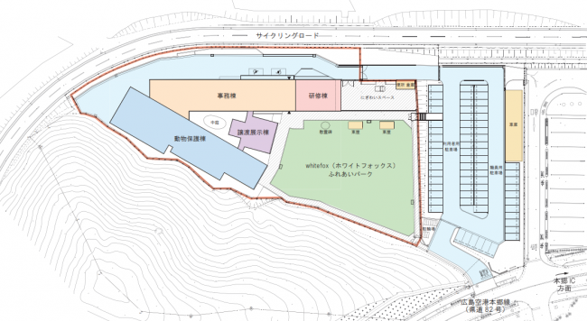 動物愛護センター全体図