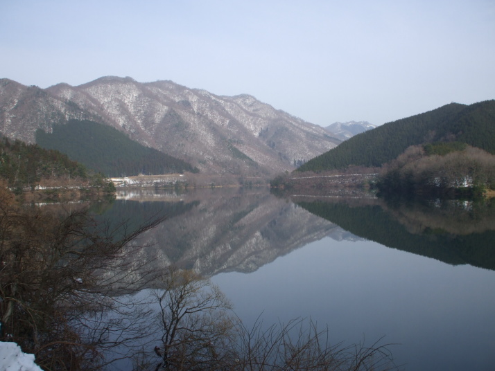 神之瀬湖・指谷山