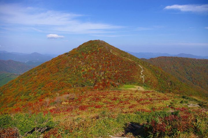 紅葉の比婆山