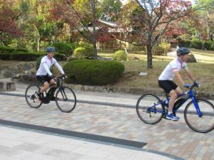 （写真）サイクリング