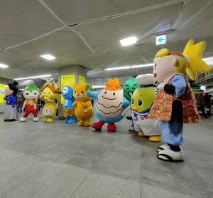 9県キャラ大集合