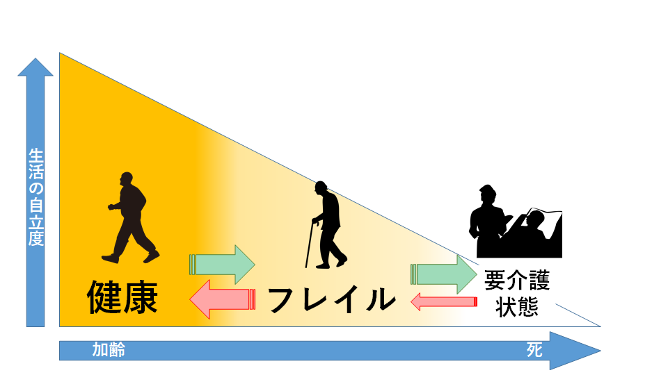 フレイルの概念図