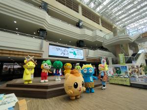 9県のご当地キャラクター大集合