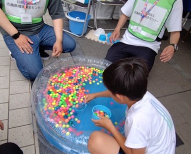 広島県環境保全センター様のブース