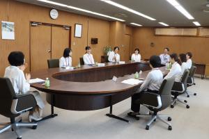 女性警察官との意見交換会