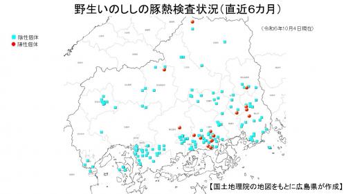 検査状況地図（R3年度～）