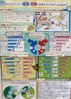 せんそうについて　日本と外国では考え方にちがいはあるの？