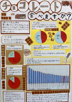 チョコレート食べますか？	