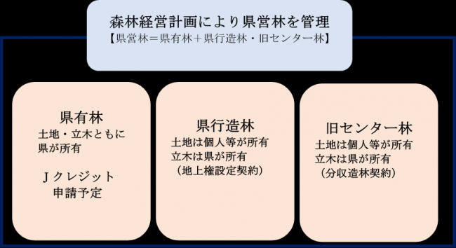 県営林の説明画像