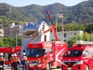 倒壊建物救助及び埋没車両救助