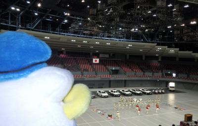 警察音楽隊の演奏