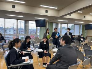 学校訪問のようす５